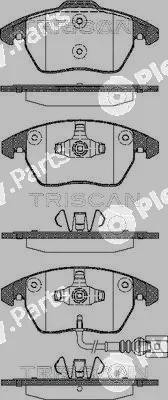 Triscan 811029051 — Brake Pad Set, disc brake