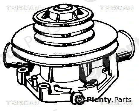 Triscan 860038411 — Water Pump, engine cooling