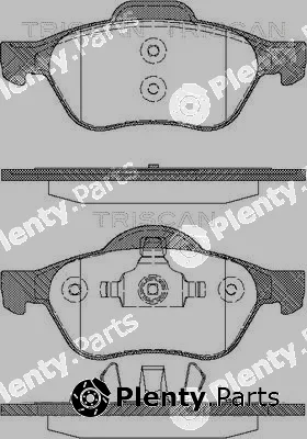Triscan 811025013 — Brake Pad Set, disc brake