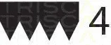 Triscan 8640401090 — V-Ribbed Belt