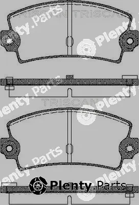 Triscan 811025016 — Brake Pad Set, disc brake