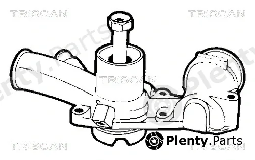 Triscan 860028076 — Water Pump, engine cooling