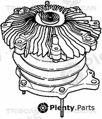 Triscan 860014949 — Water Pump, engine cooling