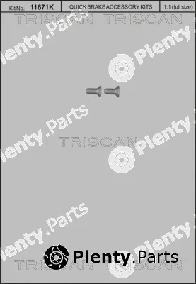 Triscan 8105116012 — Screw Set, brake disc
