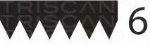 Triscan 8640602425 — V-Ribbed Belt