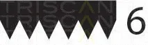 Triscan 8640601290 — V-Ribbed Belt