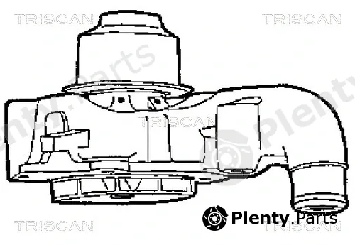 Triscan 860016005 — Water Pump, engine cooling
