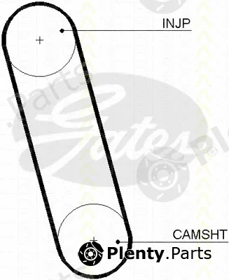 Triscan 86455100 — Timing Belt