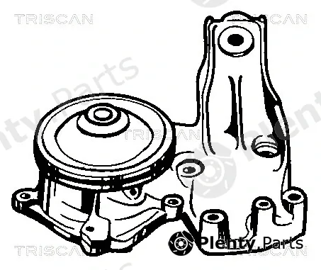 Triscan 860015126 — Water Pump, engine cooling