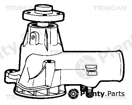 Triscan 860015312 — Water Pump, engine cooling