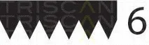 Triscan 8640601803 — V-Ribbed Belt