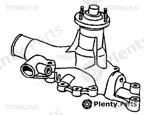 Triscan 860013001 — Water Pump, engine cooling