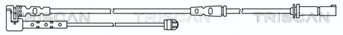 Triscan 811511068 — Warning Contact, brake pad wear