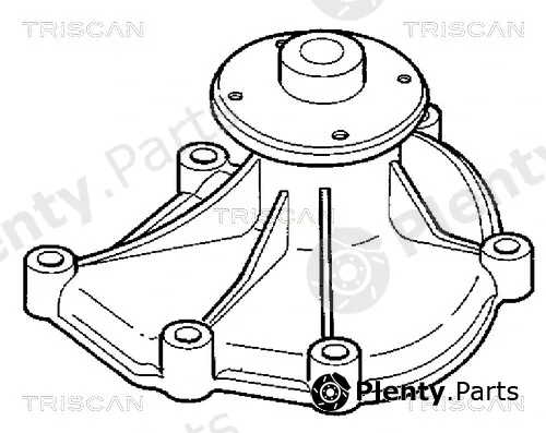 Triscan 860060001 — Water Pump, engine cooling