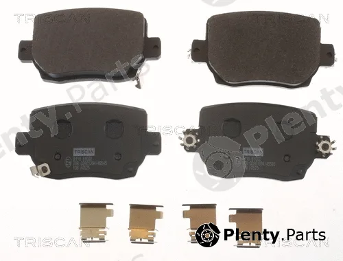 Triscan 811081002 — Brake Pad Set, disc brake