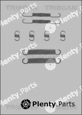 Triscan 8105702529 — Accessory Kit, brake shoes