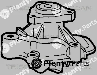 Triscan 860040802 — Water Pump, engine cooling