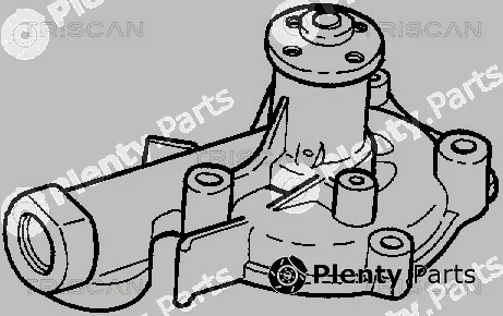 Triscan 860042937 — Water Pump, engine cooling