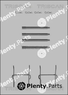 Triscan 8105281590 — Accessory Kit, disc brake pad