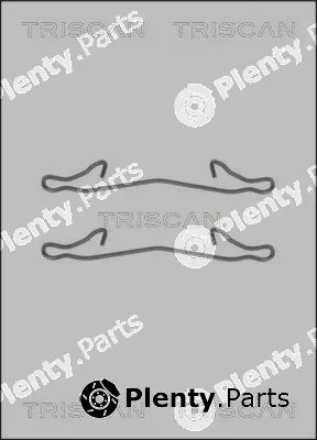 Triscan 8105161563 — Accessory Kit, disc brake pad