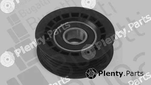 Bugatti BPOA3323 — Deflection/Guide Pulley, V-ribbed belt