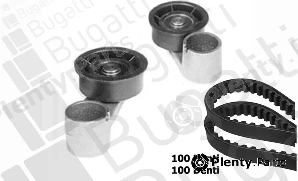 Bugatti BKCD0203 — Timing Belt Kit