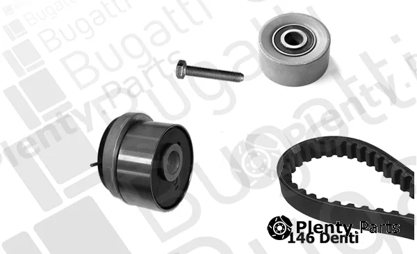 Bugatti BKCD0782 — Timing Belt Kit