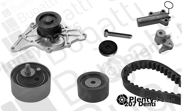 Bugatti BKCD0793 — Timing Belt Kit