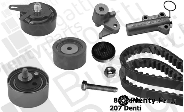 Bugatti BKCD0157 — Timing Belt Kit