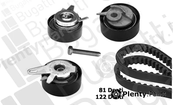 Bugatti BKCD0064 — Timing Belt Kit