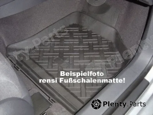 Rensi 125-1 — Footwell Tray rensi-Fußschalenmatte anthrazit