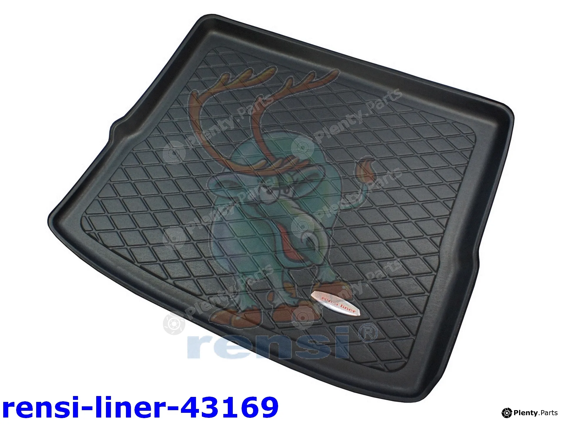 Rensi 43169 — Boot-/Cargo Area Tray rensi liner Kofferraumschalenmatte