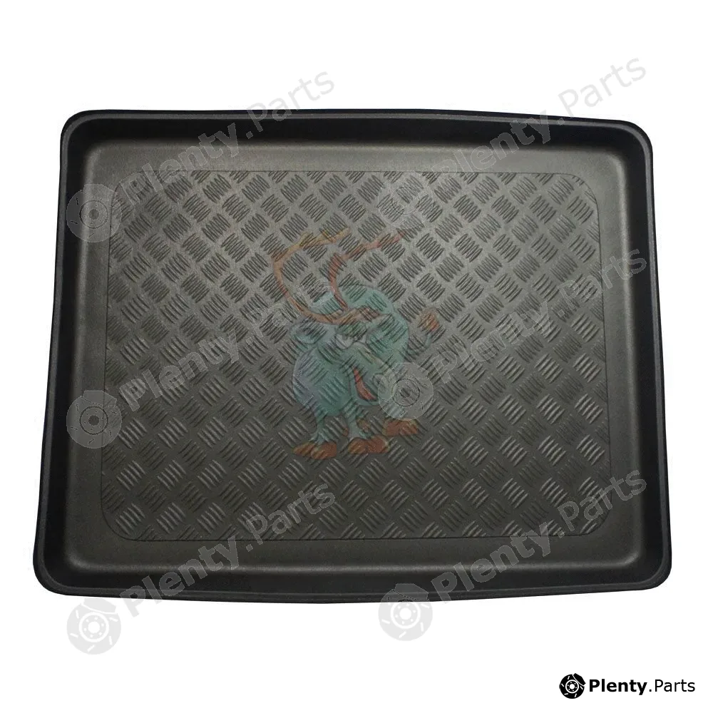 Rensi 40002 — Boot Liner/cargo liner Universal Schalenmatte 70 x 90 cm, 6 cm hoher Rand, schwarz