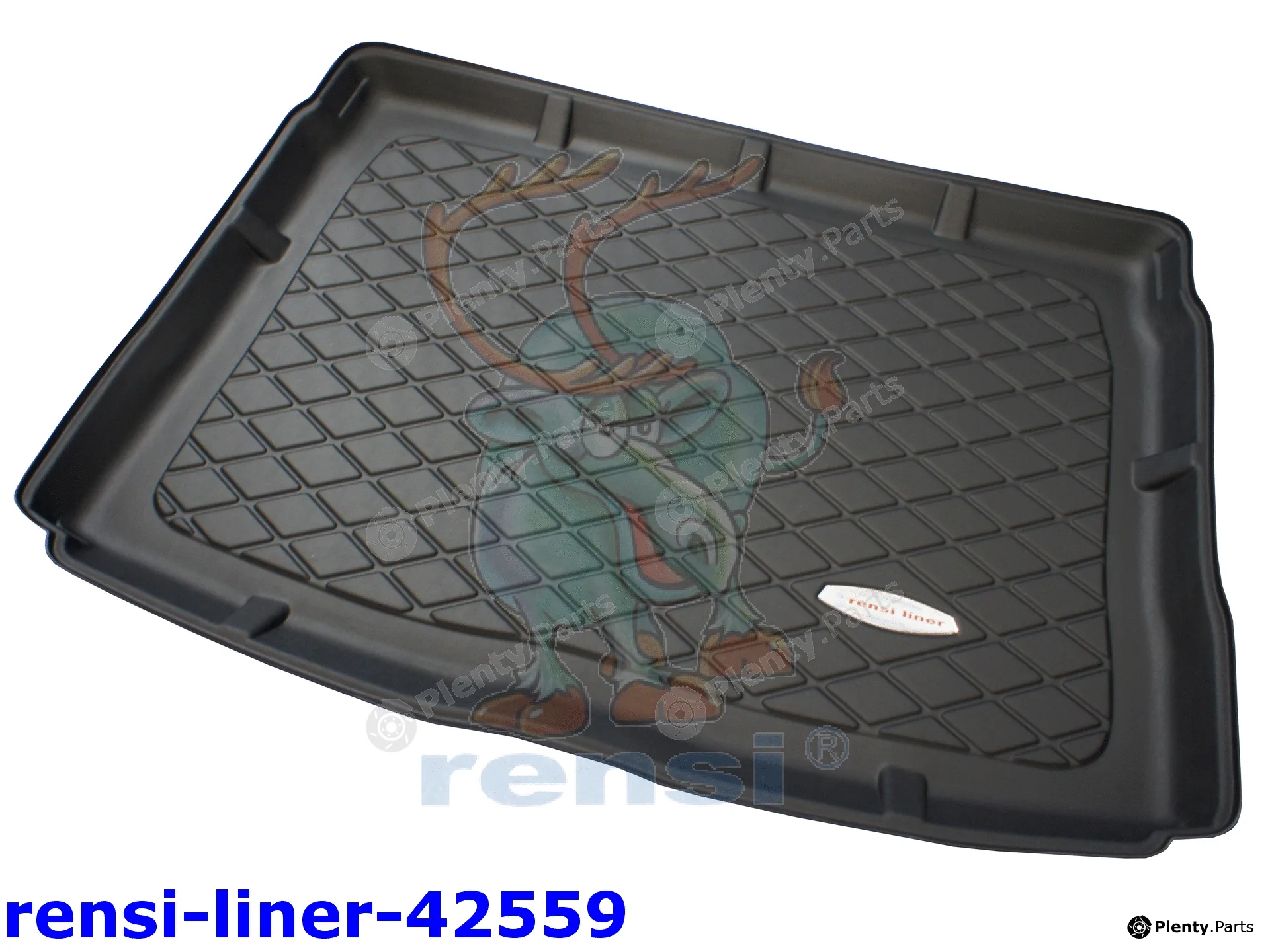 Rensi 42559 — Boot-/Cargo Area Tray rensi liner Kofferraumschalenmatte