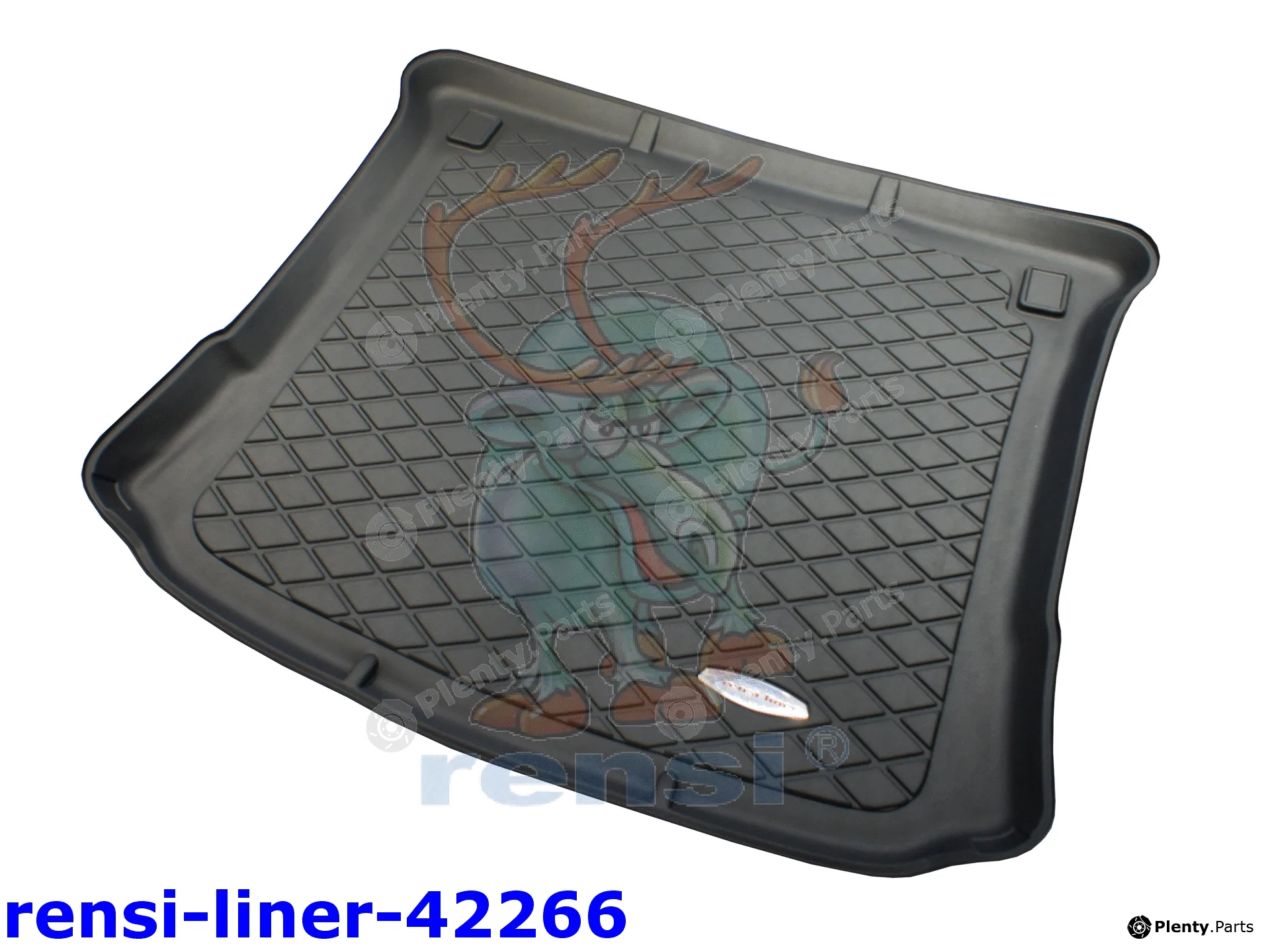 Rensi 42266 — Boot-/Cargo Area Tray rensi liner Kofferraumschalenmatte