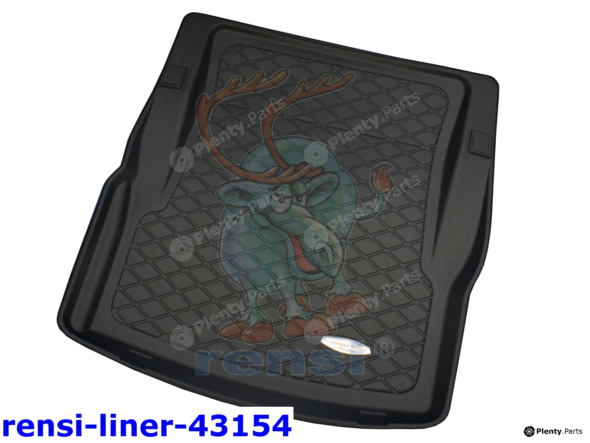 Rensi 43154 — Boot-/Cargo Area Tray rensi liner Kofferraumschalenmatte
