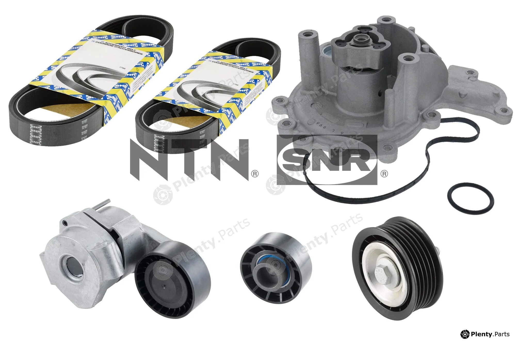 SNR KAP859.440 — Water Pump + V-Ribbed Belt Kit