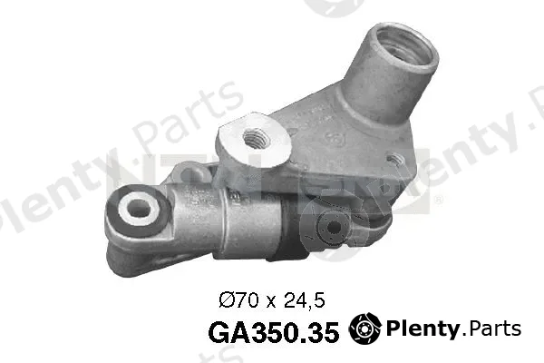 SNR GA350.35 — Tensioner Pulley, V-ribbed belt
