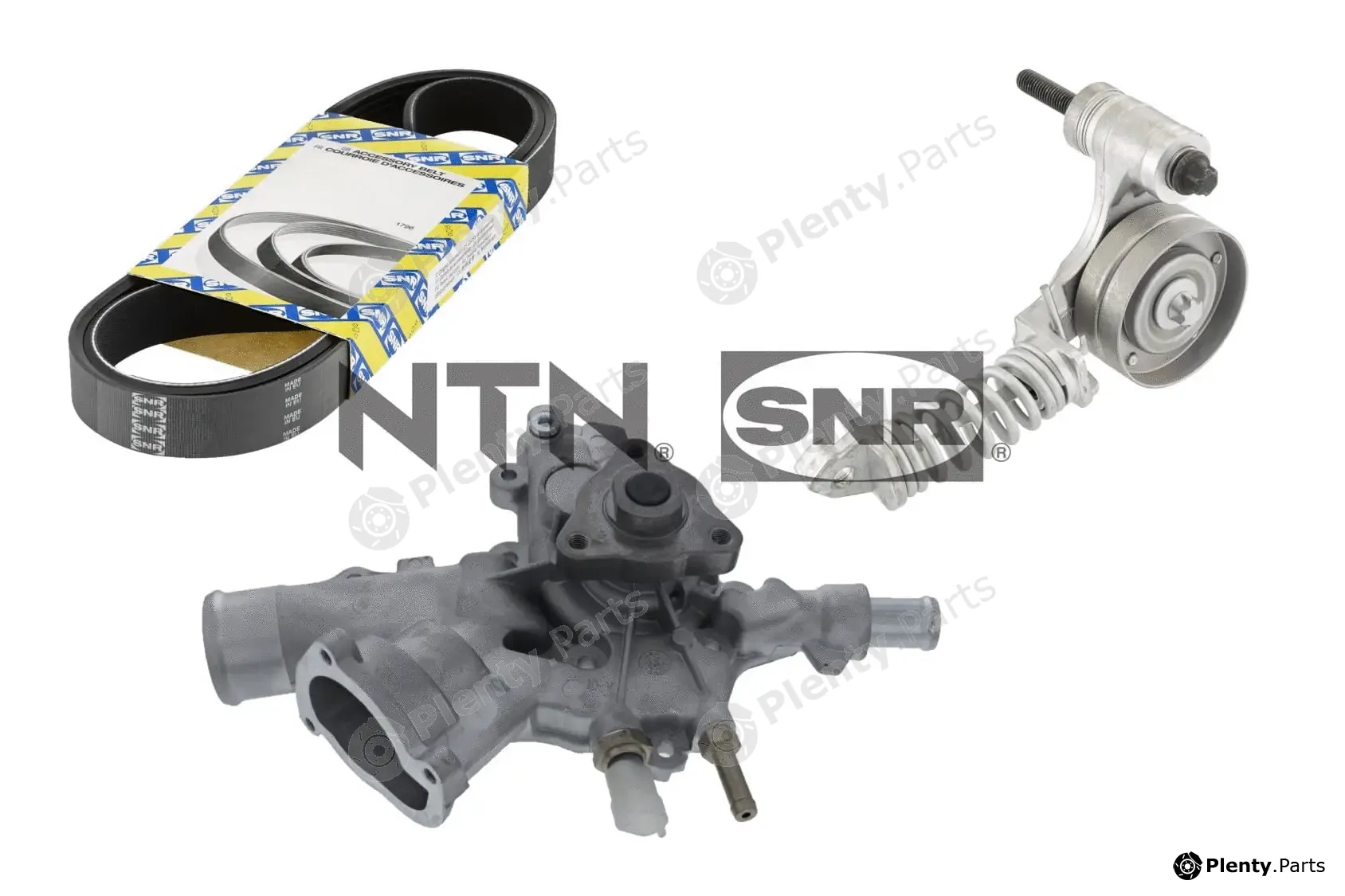 SNR KAP853.020 — Water Pump + V-Ribbed Belt Kit