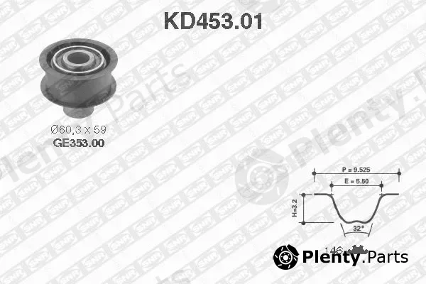 SNR KD453.01 — Timing Belt Kit
