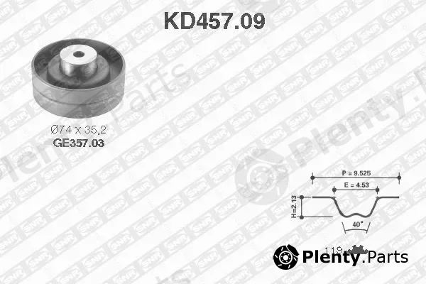 SNR KD457.09 — Timing Belt Kit