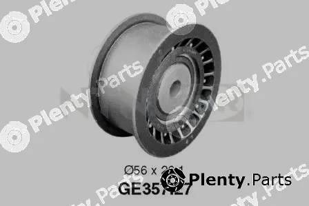 SNR GE357.27 — Deflection/Guide Pulley, timing belt