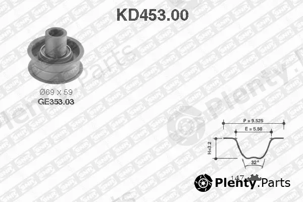 SNR KD453.00 — Timing Belt Kit