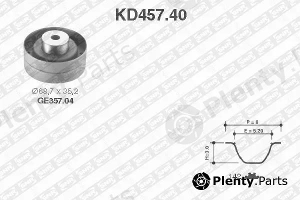 SNR KD457.40 — Timing Belt Kit