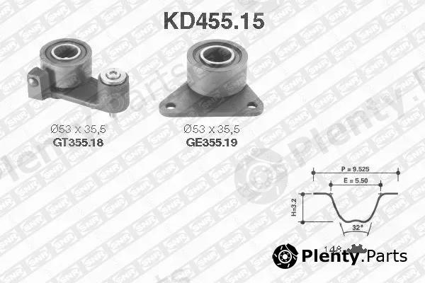 SNR KD455.15 — Timing Belt Kit