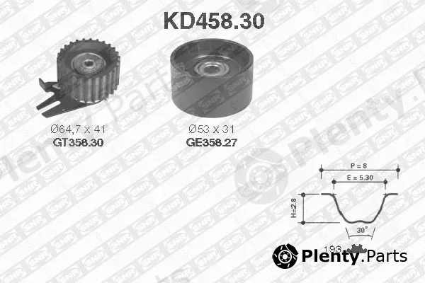 SNR KD458.30 — Timing Belt Kit