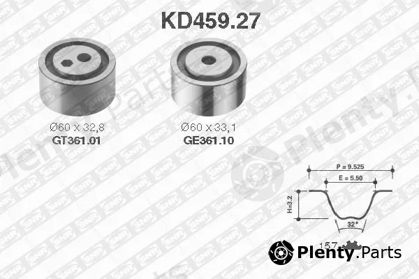 SNR KD459.27 — Timing Belt Kit