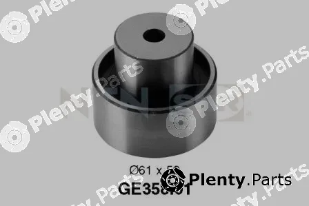 SNR GE358.01 — Deflection/Guide Pulley, timing belt