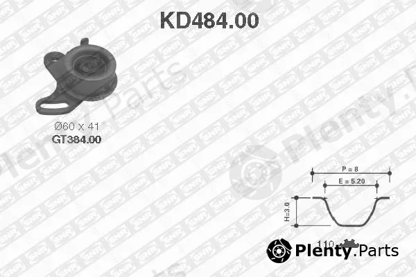 SNR KD484.00 — Timing Belt Kit