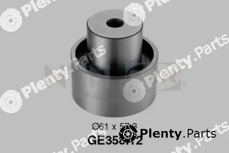 SNR GE358.12 — Deflection/Guide Pulley, timing belt